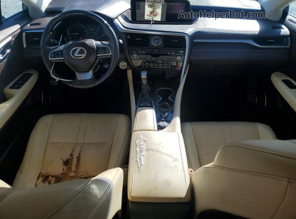 2T2BZMCA6GC031176 2016 LEXUS RX Tan Вид панелі приладів