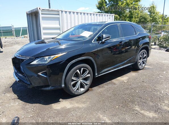 2T2BZMCA6GC041254 2016 LEXUS RX 350 Black Передня ліва чверть