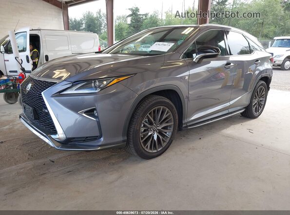 2T2BZMCA6GC042002 2016 LEXUS RX 350 Gray Przód lewy