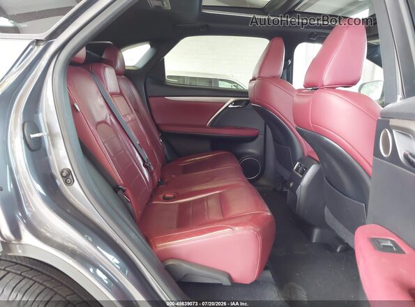2T2BZMCA6GC042002 2016 LEXUS RX 350 Gray Widok naklejki z numerem VIN