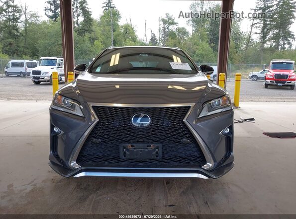 2T2BZMCA6GC042002 2016 LEXUS RX 350 Gray Widok wnętrza z tyłu