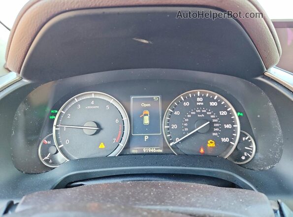 2T2BZMCA6HC086342 2017 LEXUS RX Черный Вид щитка приборов