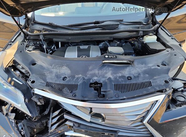 2T2BZMCA6HC086342 2017 LEXUS RX Черный Вид подкапотного пространства