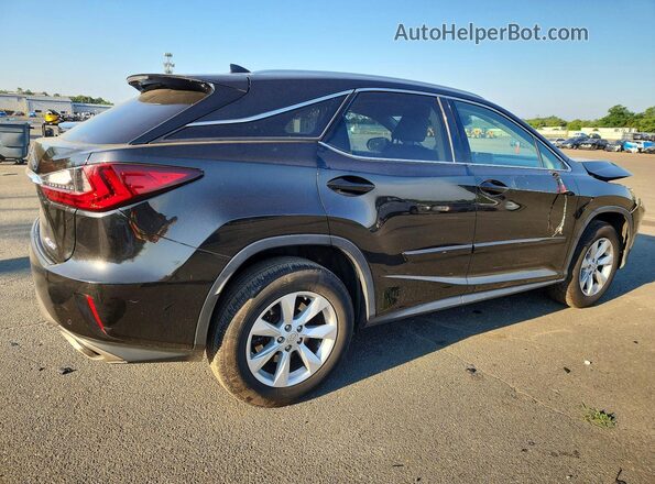 2T2BZMCA6HC086342 2017 LEXUS RX Черный Задняя правая четверть