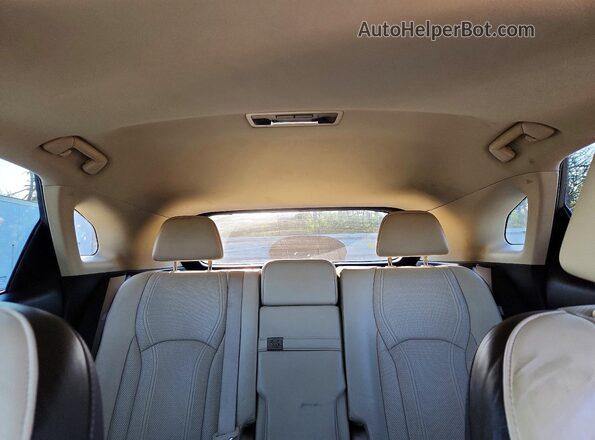 2T2BZMCA6HC086342 2017 LEXUS RX Черный Вид задних сидений
