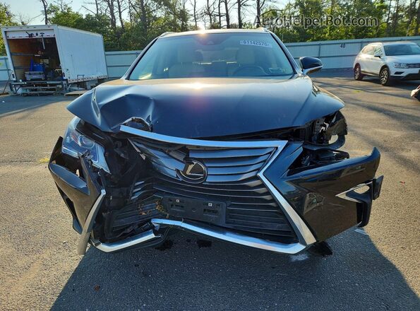 2T2BZMCA6HC086342 2017 LEXUS RX Черный Вид спереди
