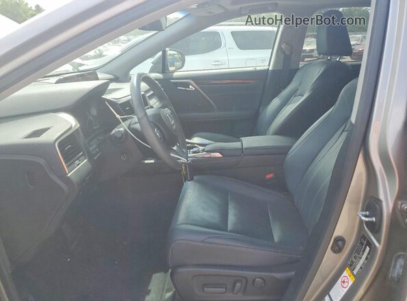 2T2BZMCA6HC090035 2017 LEXUS RX Gray Front interior view