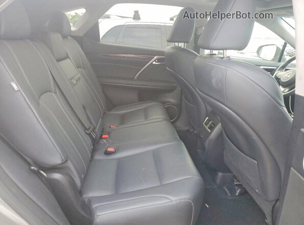 2T2BZMCA6HC090035 2017 LEXUS RX Gray Rear interior view