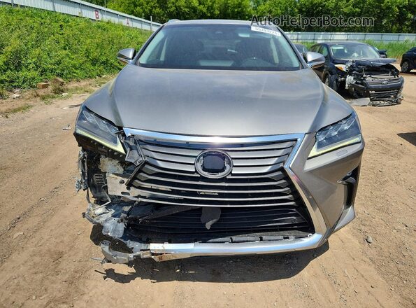 2T2BZMCA6HC110249 2017 LEXUS RX Silver Вид спереду