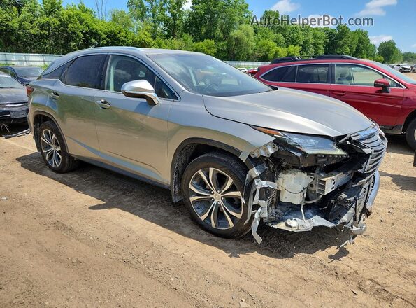 2T2BZMCA6HC110249 2017 LEXUS RX Silver Передня права чверть