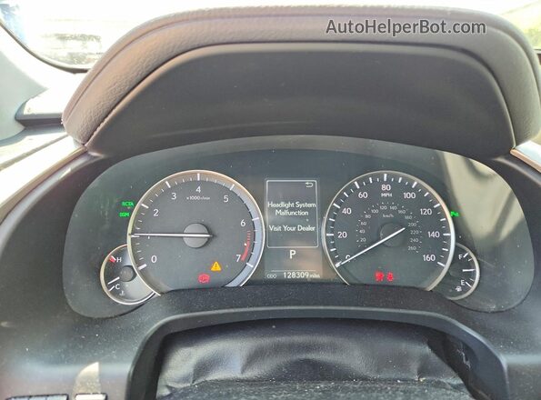 2T2BZMCA6HC110249 2017 LEXUS RX Silver Вид щитка приладів