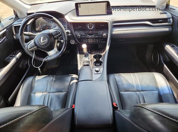 2T2BZMCA6HC110249 2017 LEXUS RX Silver Вид панелі приладів