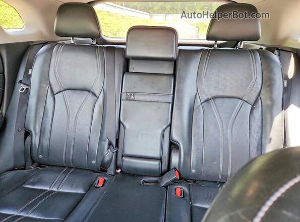 2T2BZMCA6HC110249 2017 LEXUS RX Silver Вид задніх сидінь
