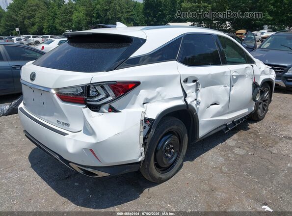 2T2BZMCA6JC139319 2018 LEXUS RX 350 White უკანა მარჯვენა