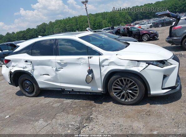 2T2BZMCA6JC139319 2018 LEXUS RX 350 White უკანა სალონის ხედი