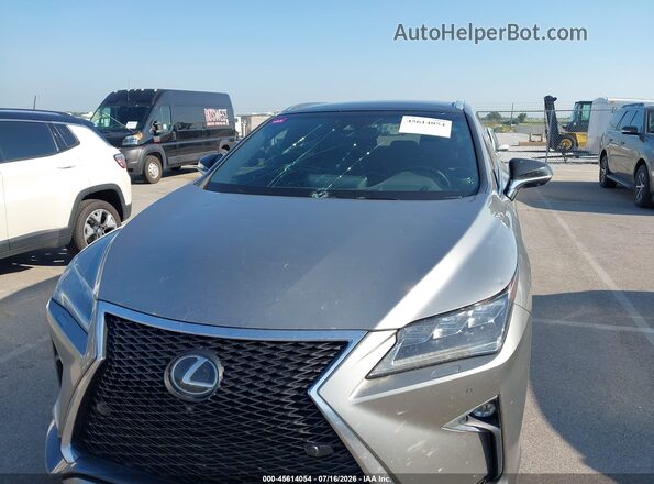 2T2BZMCA6JC144360 2018 LEXUS RX 350 Gray Front view