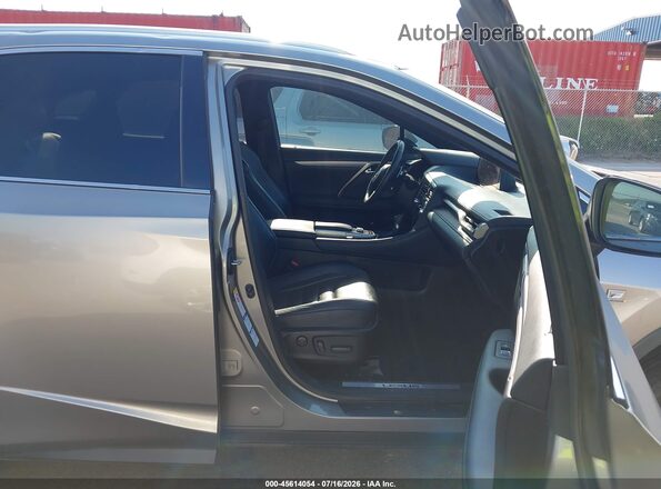 2T2BZMCA6JC144360 2018 LEXUS RX 350 Gray Front interior view