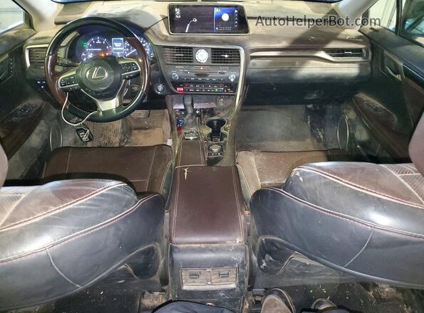 2T2BZMCA6KC176971 2019 LEXUS RX Blue Вид панелі приладів