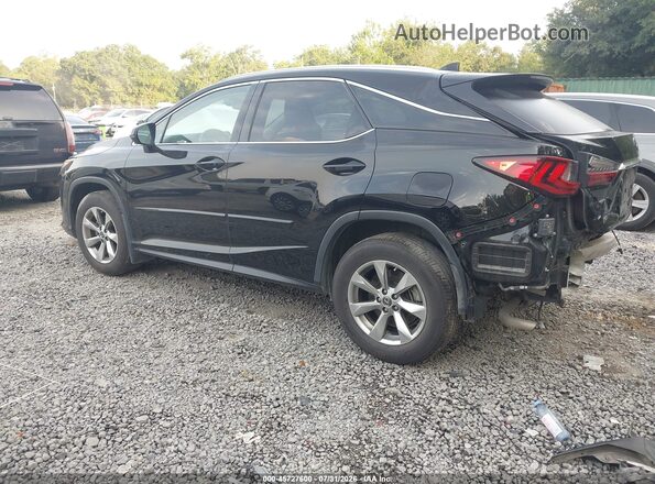 2T2BZMCA6KC192720 2019 LEXUS RX 350 Black უკანა მარცხენა