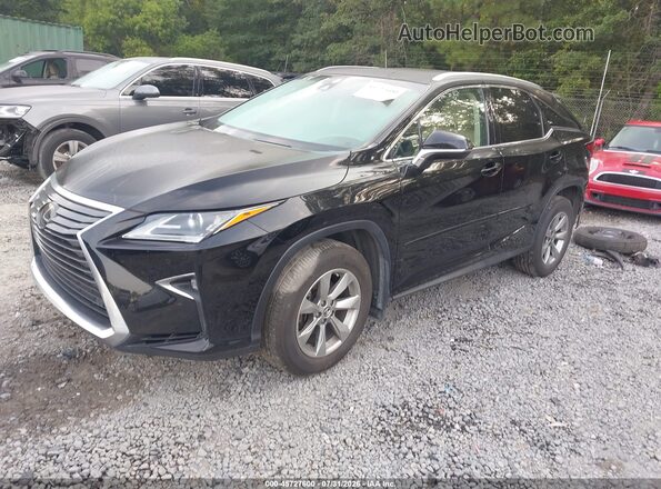 2T2BZMCA6KC192720 2019 LEXUS RX 350 Black წინა მარცხენა ხედი სამი მეოთხედიდან