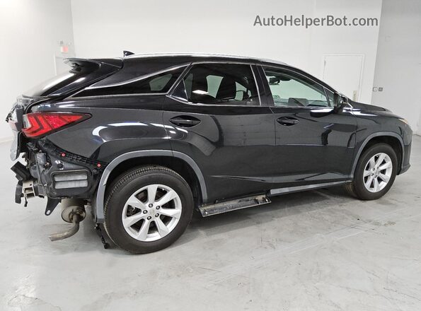 2T2BZMCA7GC011423 2016 LEXUS RX Black Задня права чверть