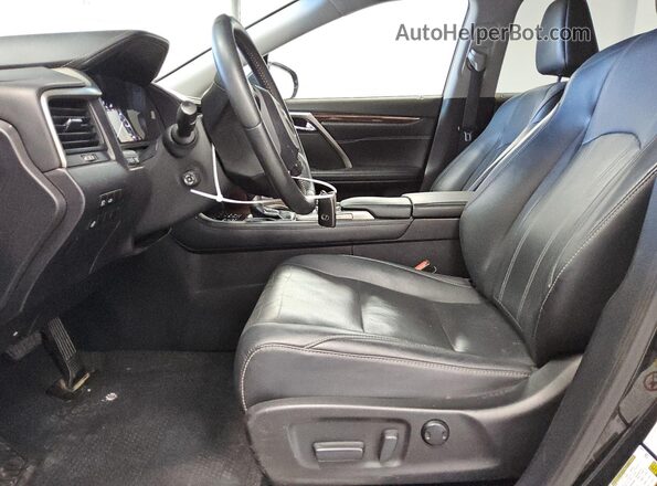 2T2BZMCA7GC011423 2016 LEXUS RX Black Вид салону спереду