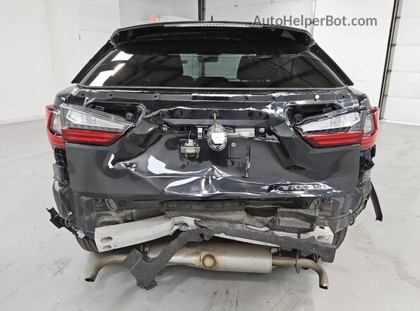 2T2BZMCA7GC011423 2016 LEXUS RX Black Вид ззаду