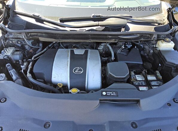 2T2BZMCA7GC011423 2016 LEXUS RX Black Вид підкапотного простору