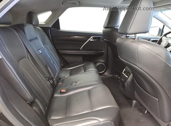 2T2BZMCA7GC011423 2016 LEXUS RX Black Вид задньої частини салону