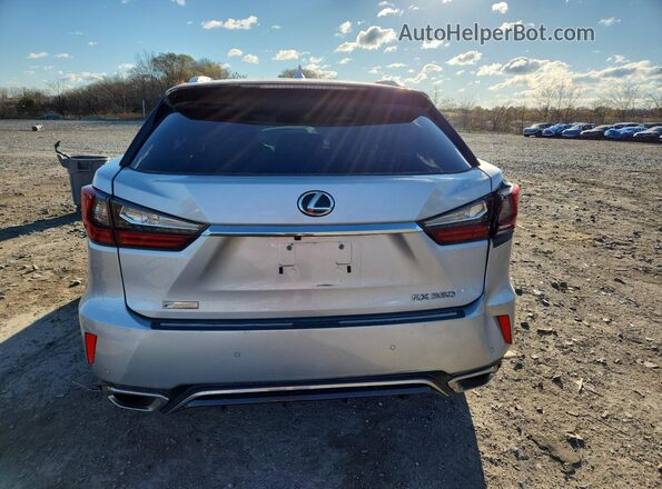 2T2BZMCA7GC032871 2016 LEXUS RX Silver უკანა ხედი