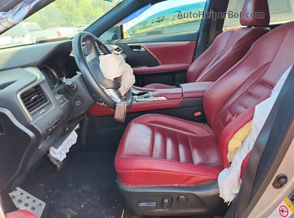 2T2BZMCA7GC032871 2016 LEXUS RX Silver წინა სალონის ხედი