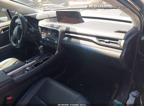 2T2BZMCA7GC049198 2016 LEXUS RX 350 Black Вид салону спереду