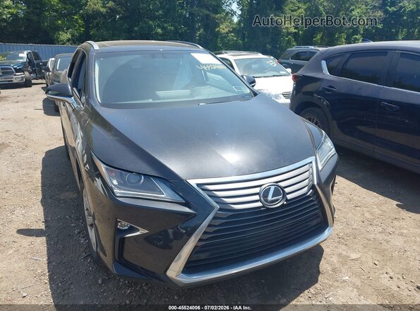 2T2BZMCA7GC049198 2016 LEXUS RX 350 Black Вид щитка приладів