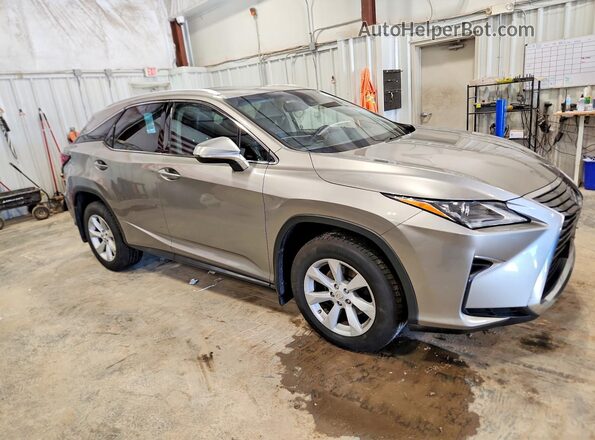 2T2BZMCA7HC055505 2017 LEXUS RX Silver Delantero derecho