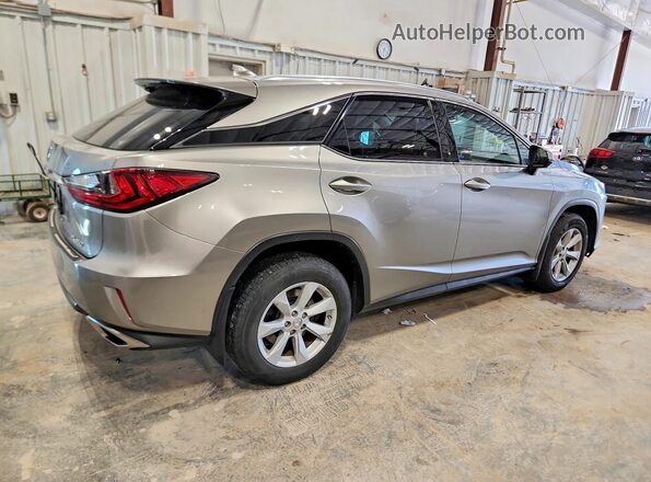 2T2BZMCA7HC055505 2017 LEXUS RX Silver Trasero derecho