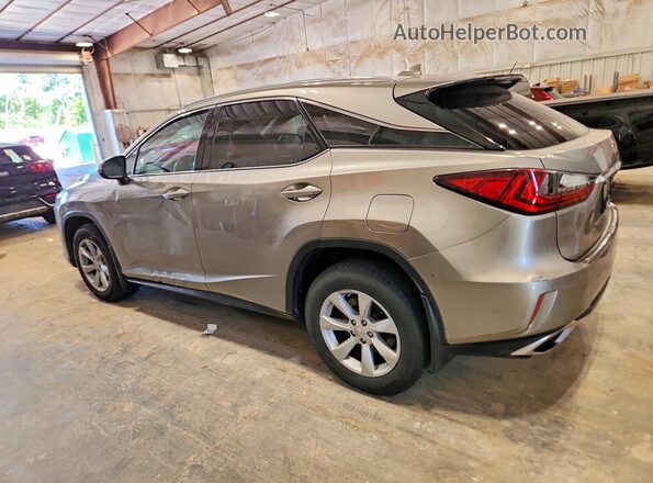 2T2BZMCA7HC055505 2017 LEXUS RX Silver Trasero izquierdo