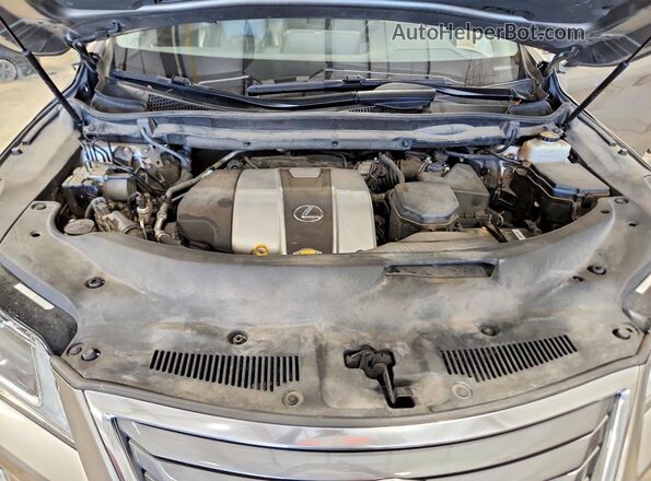 2T2BZMCA7HC055505 2017 LEXUS RX Silver Vista del compartimento del motor