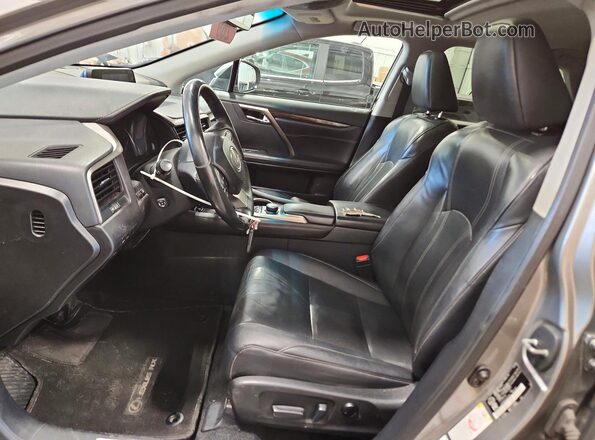 2T2BZMCA7HC055505 2017 LEXUS RX Silver Vista interior delantera