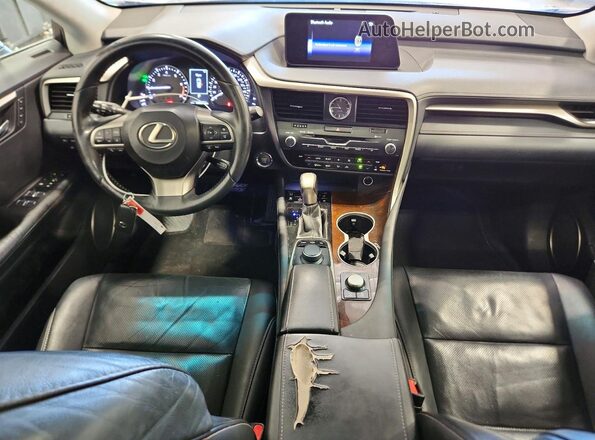 2T2BZMCA7HC055505 2017 LEXUS RX Silver Vista del salpicadero