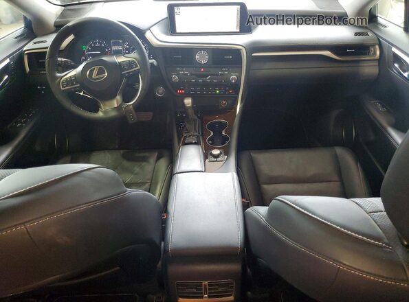 2T2BZMCA7HC079643 2017 LEXUS RX Серый Вид панели приборов