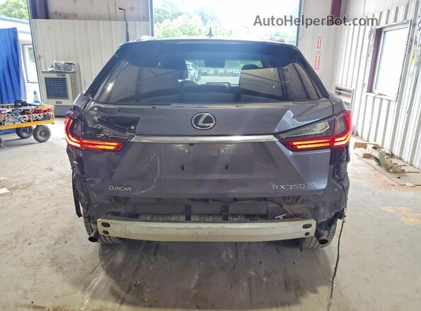 2T2BZMCA7HC079643 2017 LEXUS RX Серый Вид сзади