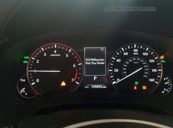 2T2BZMCA7HC079643 2017 LEXUS RX Серый Вид щитка приборов