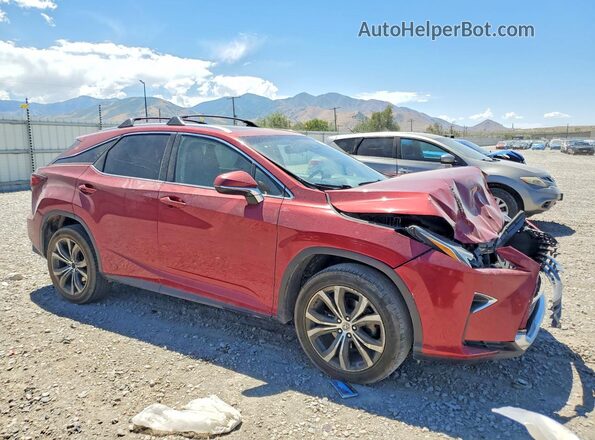 2T2BZMCA7HC109059 2017 LEXUS RX Red Առջևի աջ