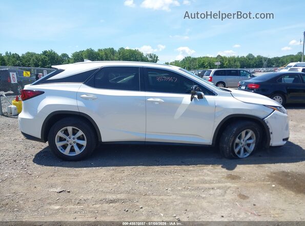 2T2BZMCA7HC126251 2017 LEXUS RX 350 White Rear interior view