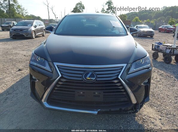 2T2BZMCA7KC200128 2019 LEXUS RX 350 Black Vista del cuadro de instrumentos