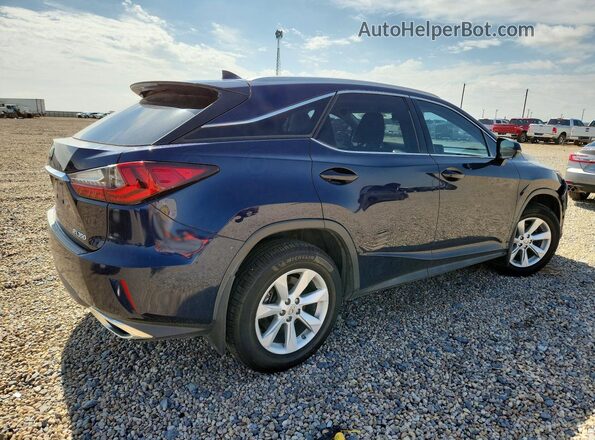 2T2BZMCA8GC012919 2016 LEXUS RX Blue Rear right