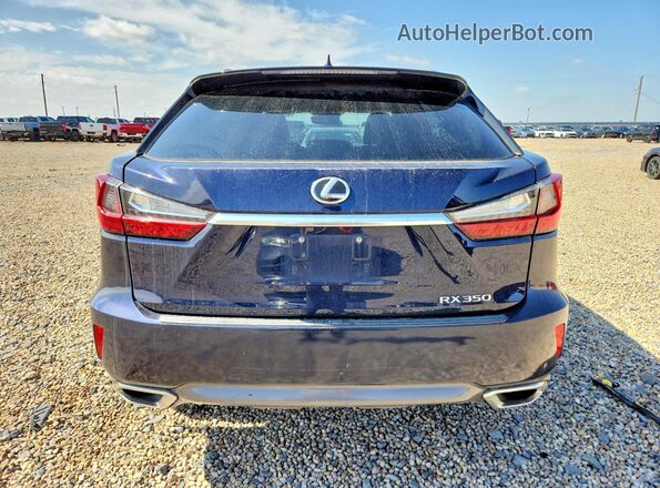 2T2BZMCA8GC012919 2016 LEXUS RX Blue Rear view