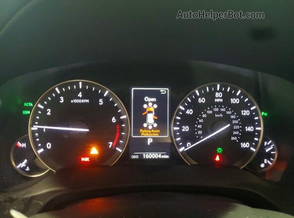 2T2BZMCA8GC020390 2016 LEXUS RX Silver Widok zestawu wskaźników