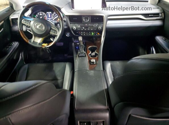 2T2BZMCA8GC032832 2016 LEXUS RX Black Vista del salpicadero