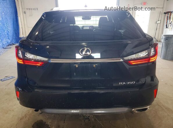 2T2BZMCA8GC032863 2016 LEXUS RX Черный Вид сзади
